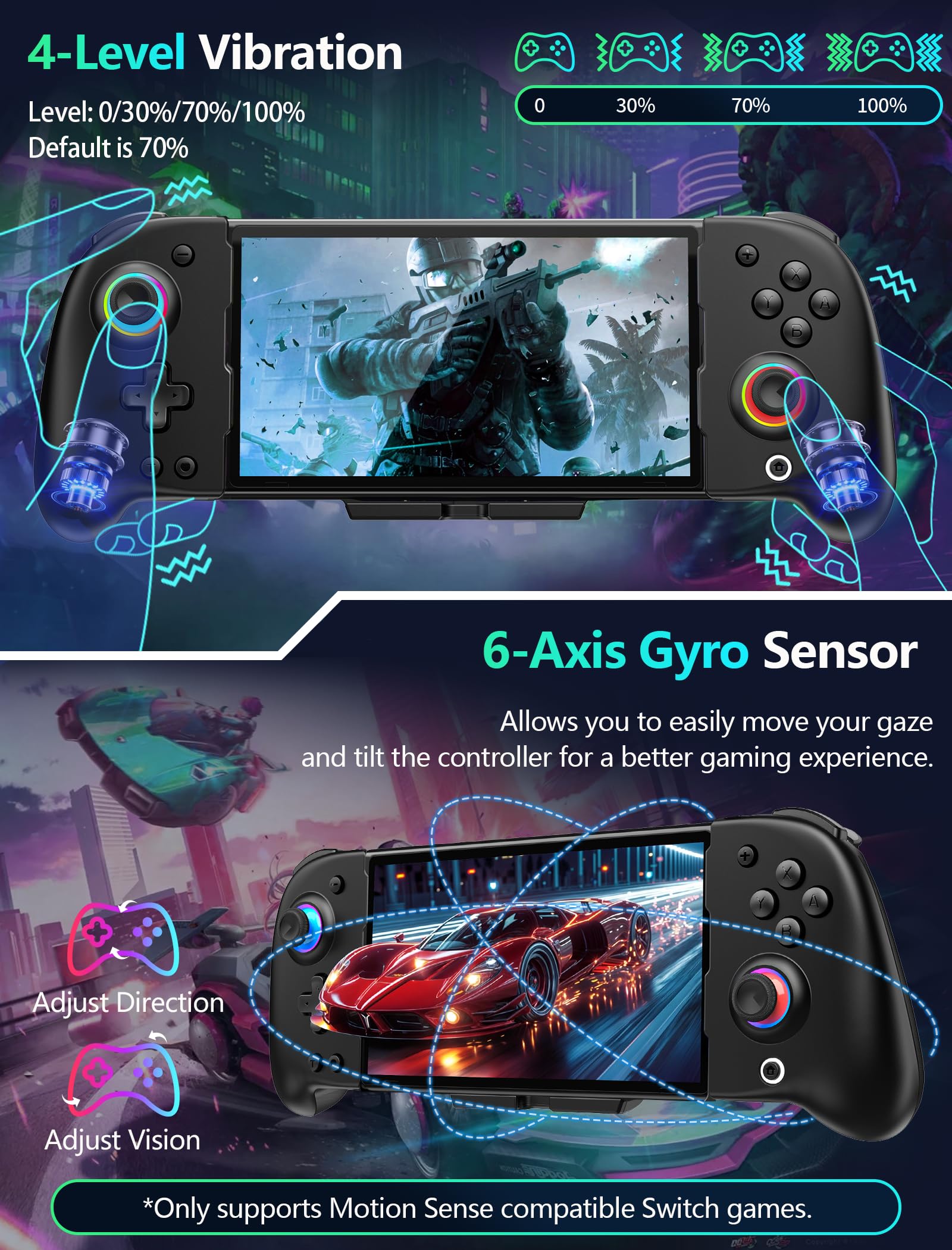 Amazon.com: Wireless Switch Controller for Nintendo Switch/OLED